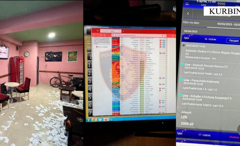 E PËSON KEQ/ Kishte vënë në dispozicion lokalin për të vënë baste sportive, arrestohet 42-vjeçari në Kurbin