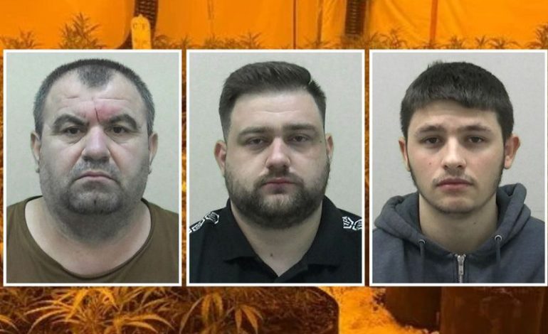 E PËSOJNË KEQ/ Kapen brenda shtëpisë së barit, arrestohen 3 emigrantë shqiptarë në Angli, droga me vlerë 800 mijë paund