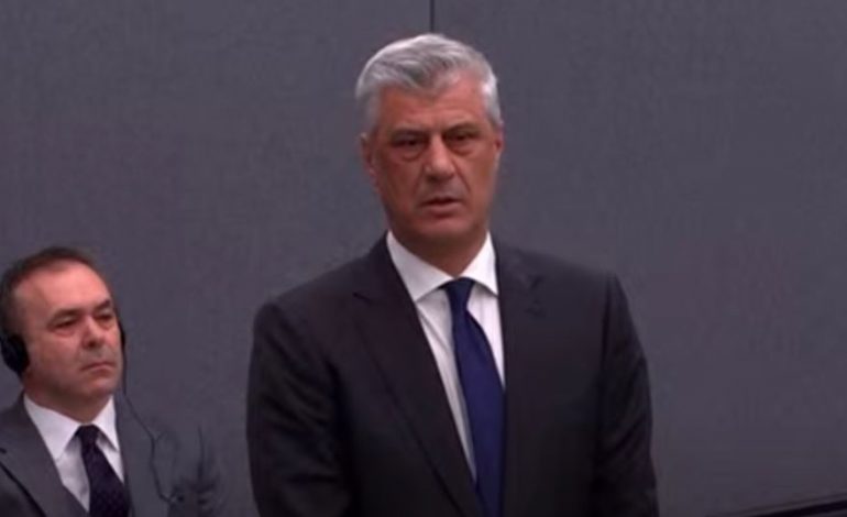 GJYQI NË HAGË/ Thaçi: Jam plotësisht i pafajshëm