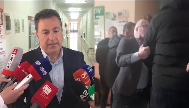 PËRPLASJA E SPAHOS ME QYTETARIN BRENDA QENDRËS SË VOTIMIT/ Peleshi: Individ që mundohet të bëjë emër me gjeste te këqija