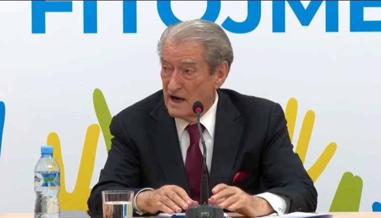 SULMON TOM DOSHIN/ Berisha: S’ka bërë asnjë ditë fushatë, organizoi një darkë në nderim të Nikulaj për të sharë mua