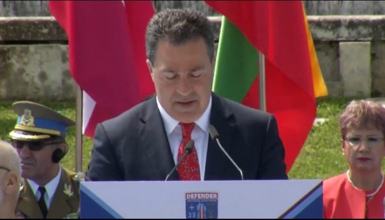 STËRVITJA DEFENDER 2023/ Peleshi: Synimi ynë është se jemi në gjendje të përballojmë çdo sfidë në fushën e sigurisë dhe mbrojtjes