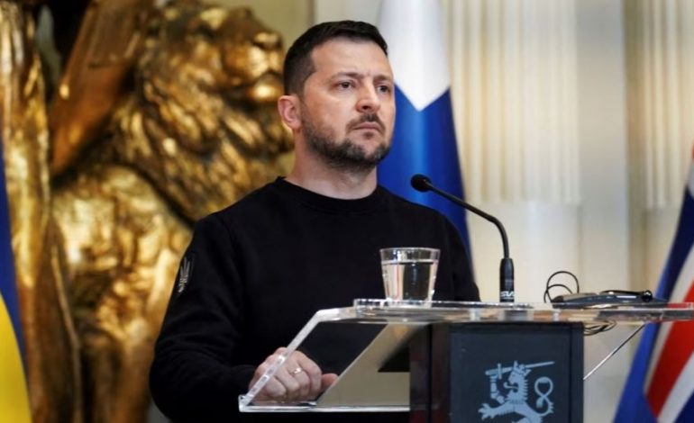 SAMITI I G7/ Zelensky: Për sa kohë që pushtuesit mbeten në tokën tonë, ne jemi të gjithë së bashku