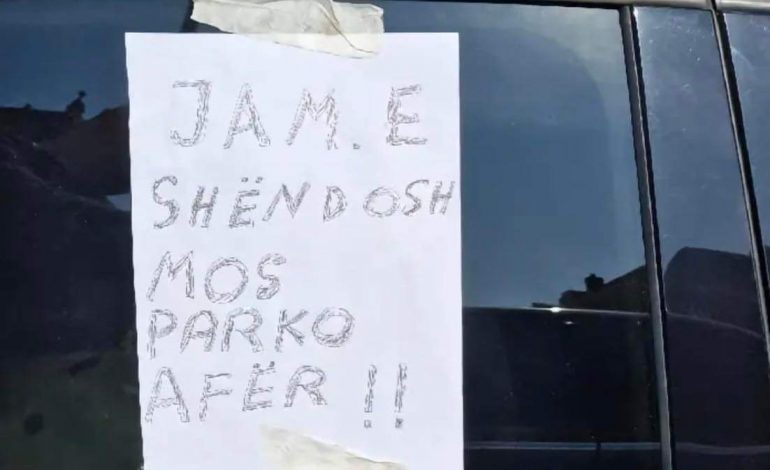 KUR PARKIMI TË KTHEHET NË “MAKTH”/ Shoferja me njoftimin e pazakontë: Jam e shëndoshë…