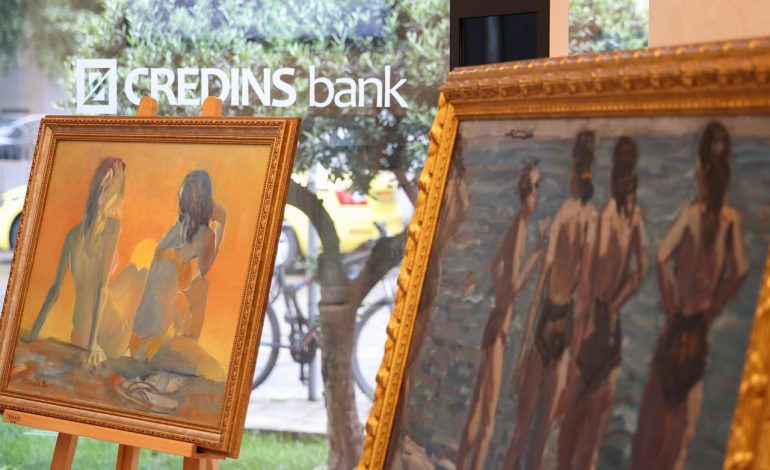 Credins bank, çel ekspozitën “Arti në rrugëtimin tonë”