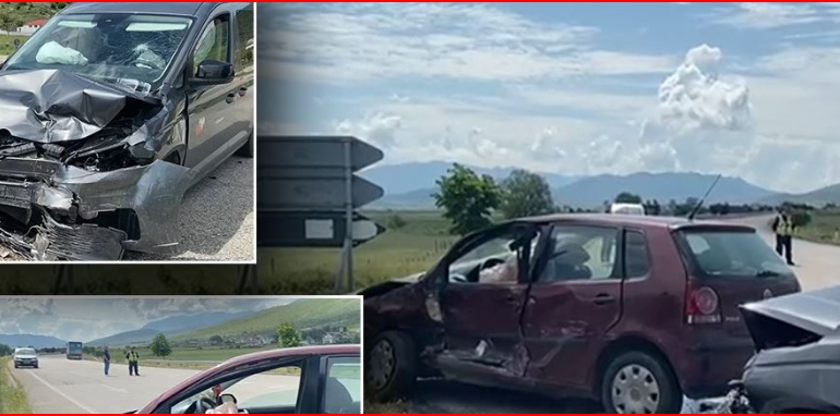 PËRPLASEN DY AUTOMJETE/ 3 të plagosur në Gjirokastër