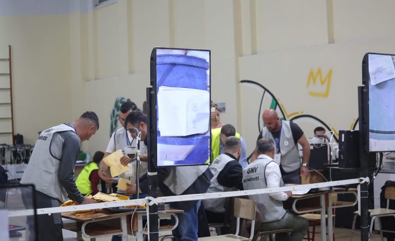NUMËROHEN 212 KUTI NGA 247 NË SHKODËR/ Benet Beci thellon diferencën, 10 mijë vota plus