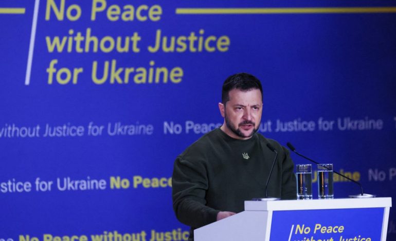 FLET NGA HAGA/ Zelensky: Të gjithë duam ta shohim këtu Vladimir Putinin