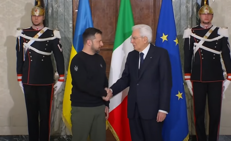 ZELENSKY VIZITË ZYRTARE NË ROMË/ Ministri i jashtëm italian: Mbështesim Ukrainën 360 gradë