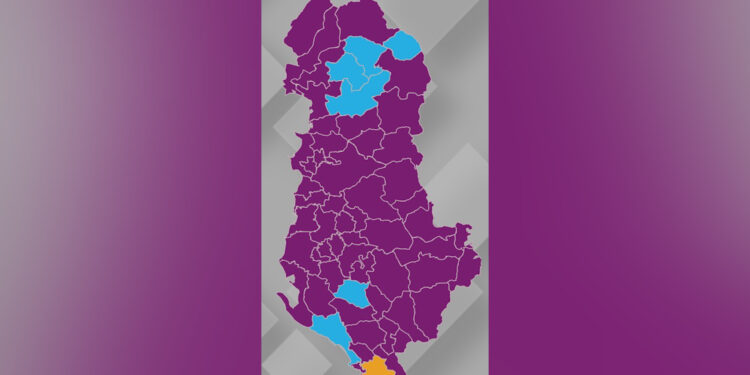 ZGJEDHJET VENDORE/ Shqipëria “vishet” me rozë! Tre bashki vijojnë ende numërimin