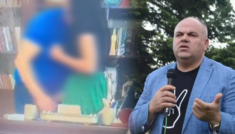 VIDEO SKANDALI SEKSUAL I SAFET GJICIT/ Gruaja vendosi kamerën brenda gotës prej kartoni