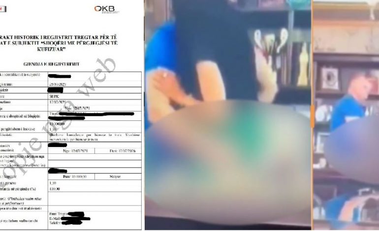 VIDEOSKANDALI ME SAFET GJICIN/ Zbulohet biznesi i vajzës, SPAK hetime për përfitime tenderash