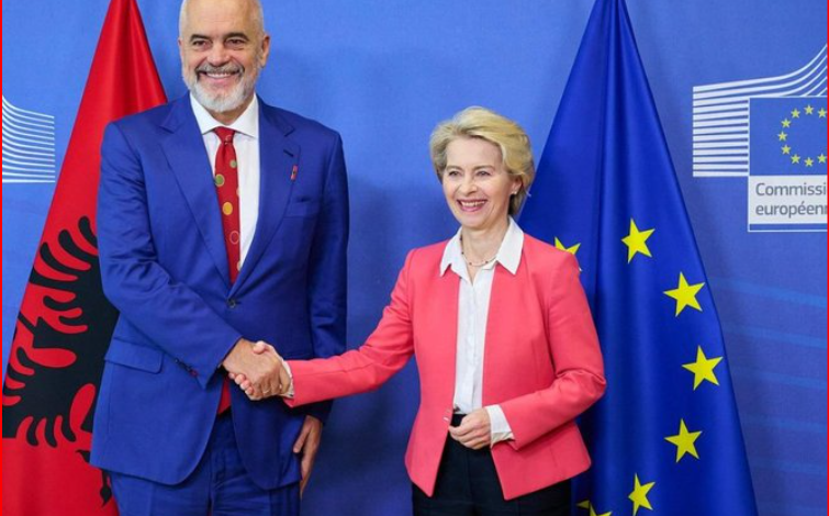TAKIMI ME RAMËN/ Von der Leyen: Diskutuam planin tonë të ri të rritjes për Ballkanin Perëndimor…