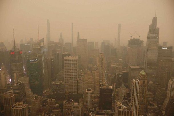 PAMJET APOKALIPTIKE/ New York-ut i zhduket qielli dhe dielli nga tymi i zjarreve