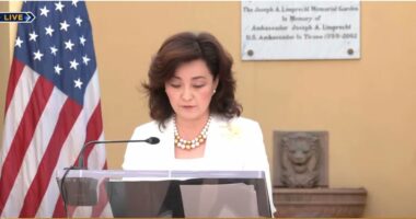 “REFORMA NË DREJTËSI PO JEP REZULTAT”/ Yuri Kim mban konferencën e lamtumirës: Mos ndaloni, vazhdoni të ecni përpara