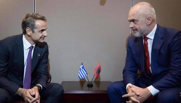 RAMA NISET DREJT LITUANISË PËR SAMITIN E NATO-S/ Takim me Mitsotakis për çështjen Beleri dhe marrëdhëniet me Greqinë