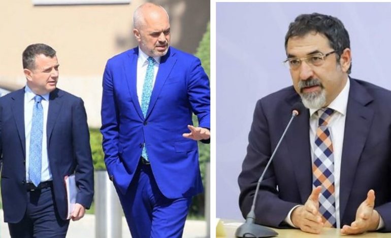 RAMA SHKARKON ÇUÇIN/ Ministër i Brendshëm Taulant Balla