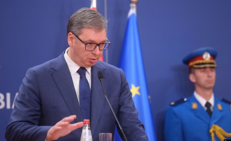 MARRËVESHJA BE-KOSOVË/ Vuçiç: Po kërkohen arsye për të fajësuar Serbinë