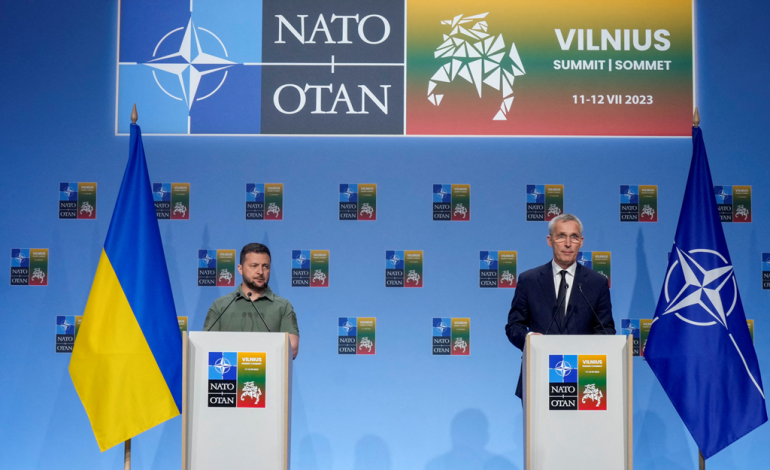 “KUR PUTIN NISI PUSHTIMIN…”/ Stoltenberg në krah të Zelenskyt: Paketë me tre pjesë për Ukrainën, jeni të barabarta brenda NATO-s