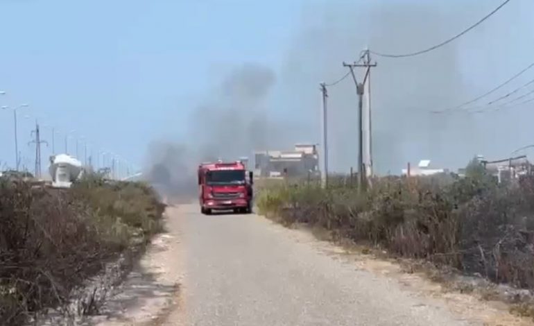 ZJARR NË KAVAJË/ Banori tentoi të digjte barishtet, por flakët u përhapën me shpejtësi