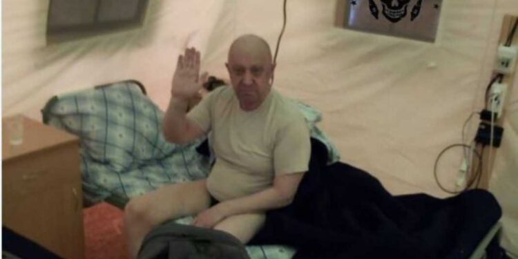 “NË NJË TENDË PRIVATE”/ Publikohet foto e parë e Prigozhin pas rebelimit kundër Moskës
