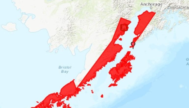 TËRMET ME MAGNITUDË 7.4 NË ALASKË/ Instituti Gjeologjik Amerikan paralajmëron cunami