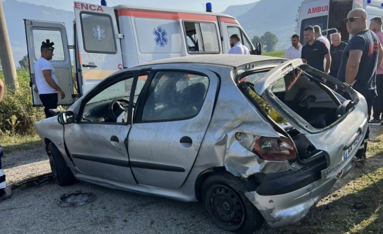 AKSIDENT NË AKSIN GJIROKASTËR-LIBOHOVË/ Dy të plagosur