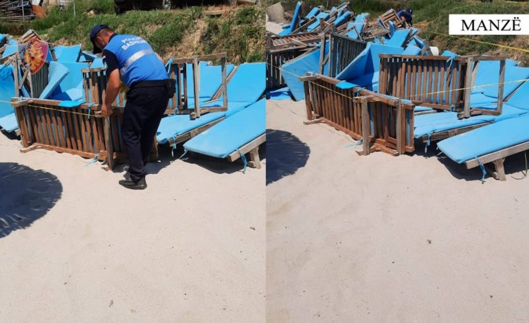 KISHIN ZËNË HAPËSIRAT PUBLIKE/ Policia sekuestron qindra shelzongë e çadra në Manzë