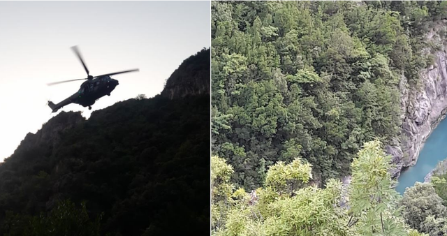 ME DY FËMIJË TË MITUR/ Dëmtohet në kanionet e Erzenit turistja gjermane, niset me helikopter drejt Traumës