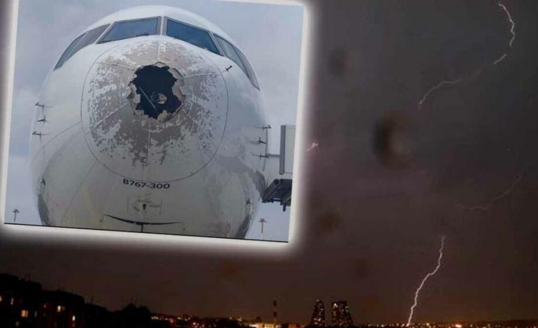 MOTI I KEQ NË ITALI/ Breshëri dëmton aeroplanin që u ngrit nga Malpensa, piloti detyrohet të bëjë ulje emergjente