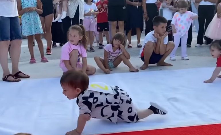 EVENTI I VEÇANTË/ Rama publikon pamjet nga Maratona e bebushave në Pogradec