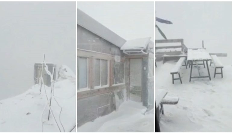 VIDEOLAJM/ Borë në gusht, zbardhet Marmolada në Dolomites, termometri shënon -6 gradë celsius