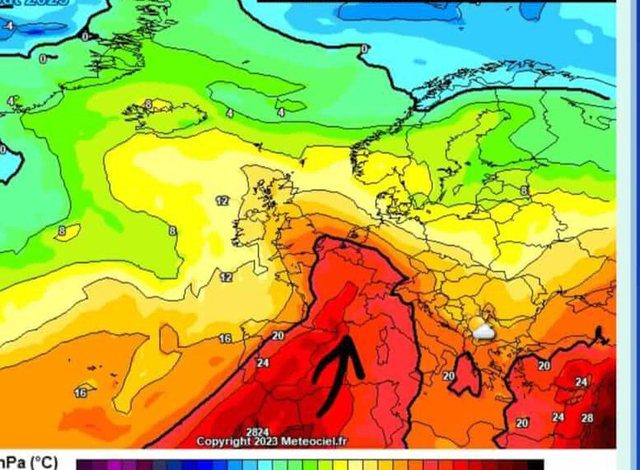 NJË VALË E RE NXEHTËSIE DO TË “PUSHTOJË” EUROPËN/ Ja vendet më të “rrezikuara”! Sa do të shënojë termometri