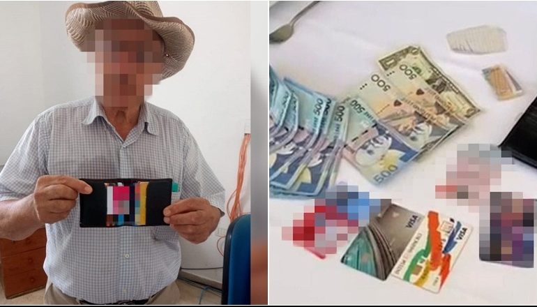 E KISHTE HUMBUR NË AFËRSI TË HOTELIT/ Policët gjejnë dhe i dorëzojnë turistit portofolin në Sarandë