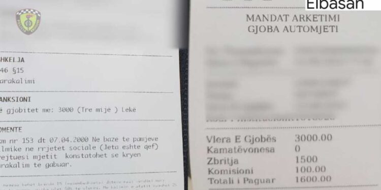 GJOBITET INSPEKTORI NË ELBASAN/ Iu publikua videoja ku shkelte rregullat me makinën e policisë (EMRI)
