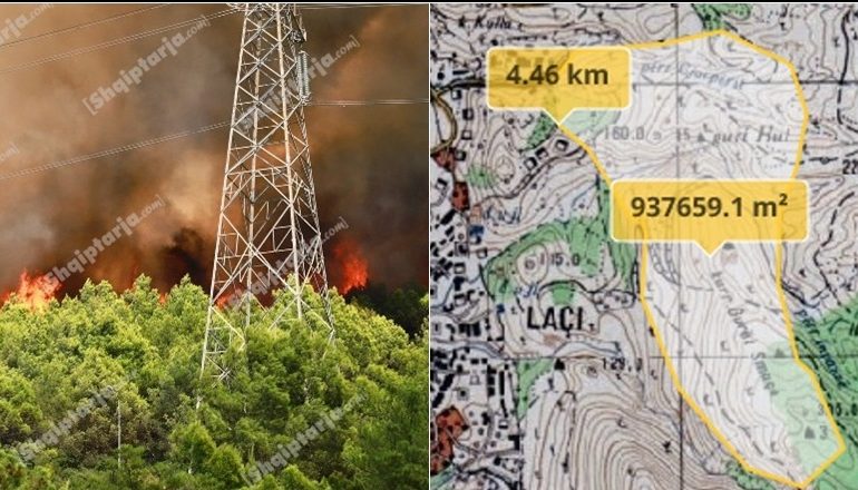 IZOLOHET ZJARRI PRANË KISHËS SË LAÇIT/ Vetëm 1 vatër aktive! 93 ha u përshkua nga flakët…