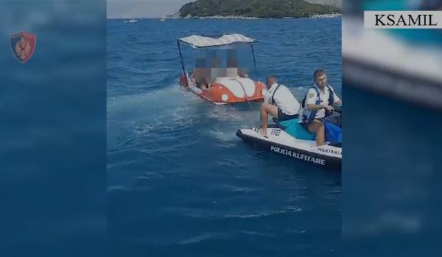 SHPËTOHEN 4 PUSHUESIT/ Mbeten në det të hapur në Ksamil, mes tyre dy fëmijë