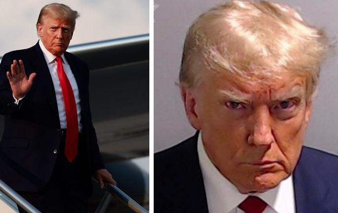 SHKOI ME KËMBËT E TIJ NË BURG/ Publikohet FOTO e Donald Trump si i dyshuar