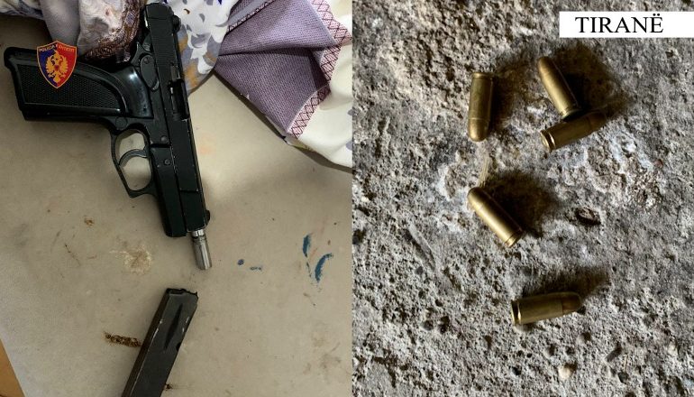MBANTE DROGË, PISTOLETË DHE ARMË TË FTOHTA…/ Arrestohet 40-vjeçari në Tiranë