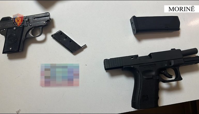 SHKODRANI ARRESTOHET NË MORINË/ Nga Kosova në Shqipëri me dy pistoleta në çantë (EMRI)