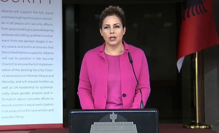 SHQIPËRIA MERR PRESIDENCËN E DYTË TË KËSHILLIT TË SIGURIMIT/ Xhaçka: Do të organizojmë një debat të nivelit të lartë në KS