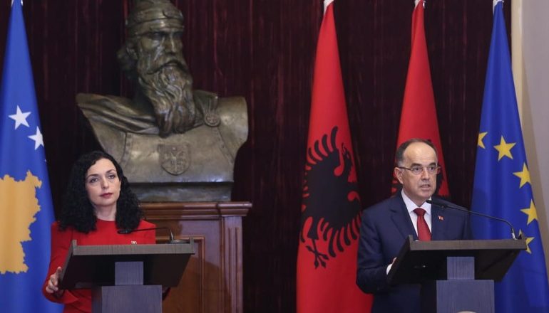 VIZITA NË TIRANË/ Osmani: Shqipëria të jetë zëri i Kosovës aty ku nuk ka përfaqësim