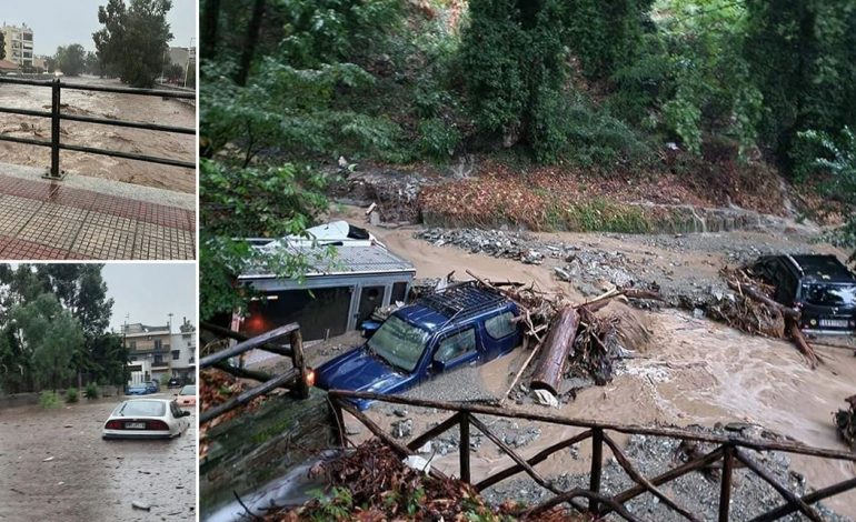 PËRMBYTJE NË GREQI/ Fermeri po shkonte te kafshët e tij: Humb jetën pasi e merr rrjedha e ujit