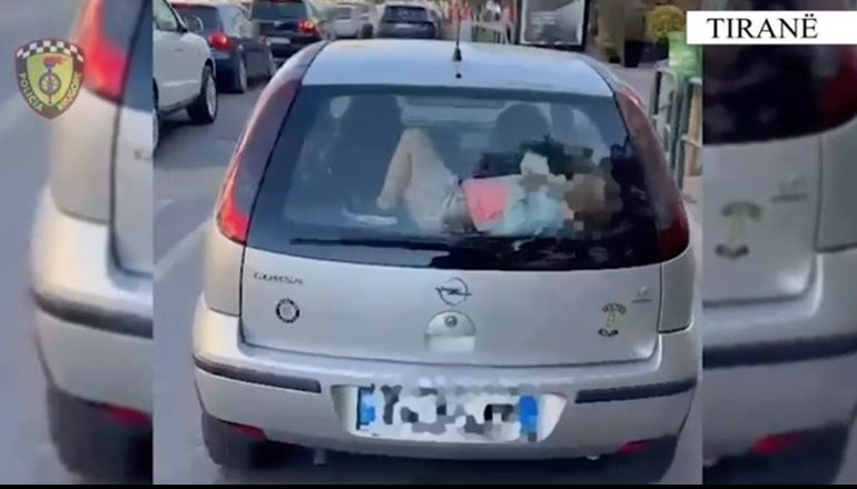 E PAZAKONTË NË TIRANË/ Shoferi lë fëmijën në bagazhin e makinës, policia…