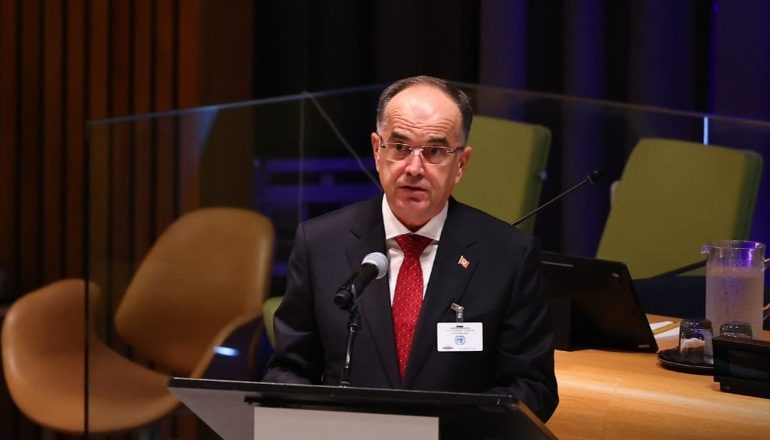 FORUMI NË OKB/ Presidenti Begaj: Zhvillimi i qëndrueshëm, udhërrëfyesi ynë i pandashëm për rrugëtimin drejt BE