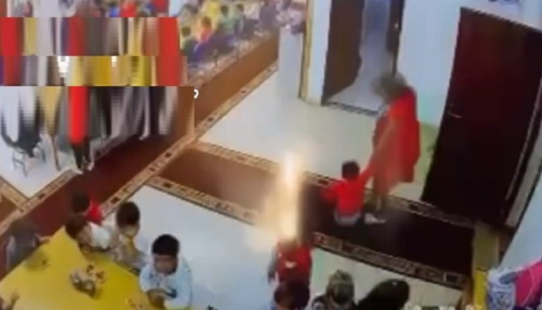 PAMJET TRONDITËSE/ 3-vjeçari rrihet nga edukatoret dhe kuzhinierja e çerdhes në Kosovë