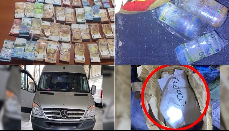 DURRËS/ Gjenden 250 mijë euro të fshehura në furgonin e ardhur nga Italia me medikamente! Arrestohet shoferi