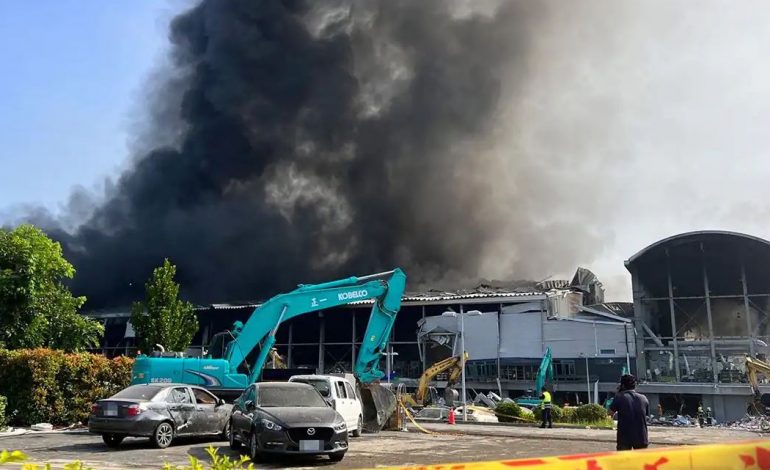 TRAGJEDI NË TAJVAN/ 6 të vdekur dhe 100 të plagosur nga shpërthimi i një fabrike
