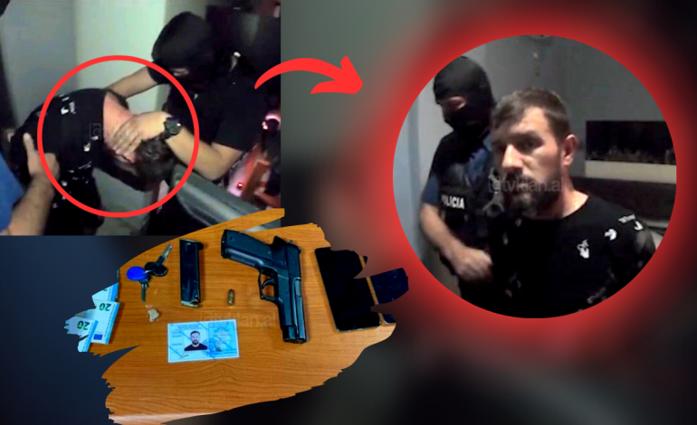 MOMENTI I ARRESTIMI I TË ARTAN TAFANIT/ Merret në mbrojtje familja e të penduarit! Zbardhi krimet e bandës së Laert Haxhiut