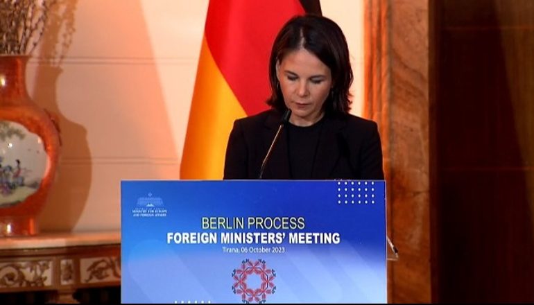 PROCESI I BERLINIT/ Gjermania fond 300 mijë euro për të rinjtë, ministrja Baerbock: Me kolegjin Europian në Tiranë, Shqipëria pjesë..